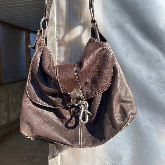 Valentina vintage leather bag. - Picture 6 of 8